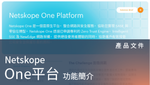 產品文件－Netskope One Platform