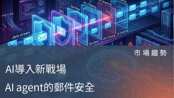 市場趨勢－AI導入新戰場：AI Agent的郵件安全